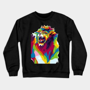 The Roaring Lion King Crewneck Sweatshirt